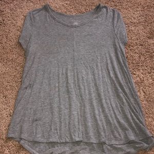 Target Gray Flowy Top